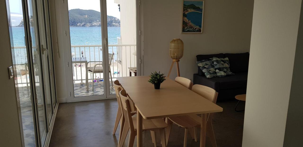 Les Pieds Dans L'O - Appartement 50M2 Front De Mer Saint-Cyr-sur-Mer Buitenkant foto